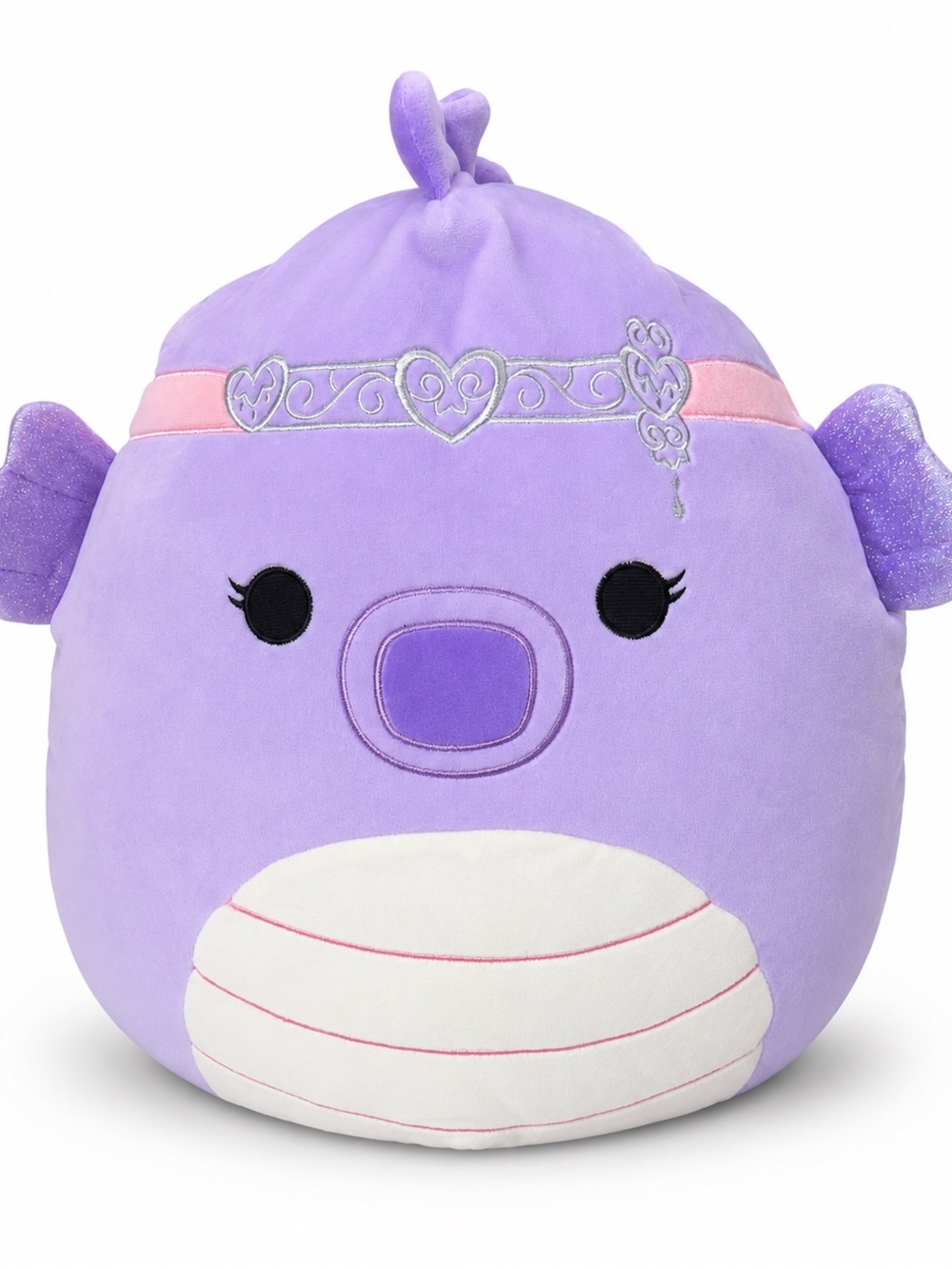 ON HOLD Squishmallows “Eartha” 16” NWT Purple Princess Sea Creature Plush